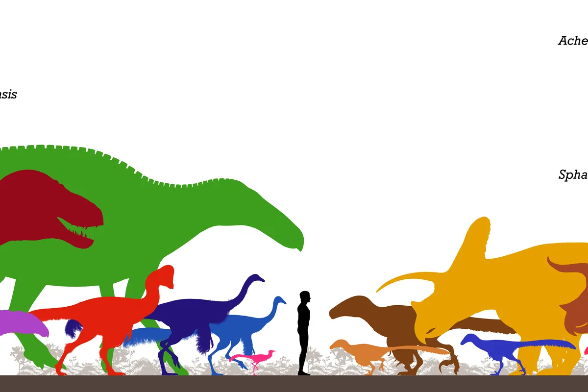 Restoration of armoured Ankylosaurus with bony plates and a club tail